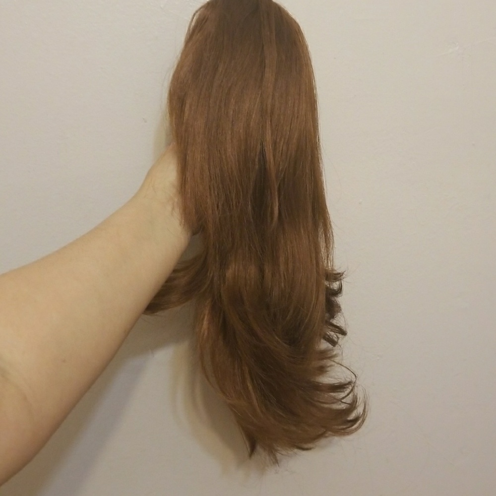 Long pony tail clip